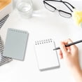 thumbnail image 4 of Pocket Notebook, Mini Top Bound Spiral Notepads, Tiny Pocket Memo with Waterproof Cover, 64Sheets/128Pages Notebooks, Office, Back to Classroom Supplies by Ageoie, 4 of 9