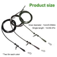 thumbnail image 7 of Sinyiin 6PCS Helicopter Hair Rigs Leader Tied Carp Fishing Rigs Outdoor Fishing Accessory Pre Rigged Rig Tube, 7 of 7