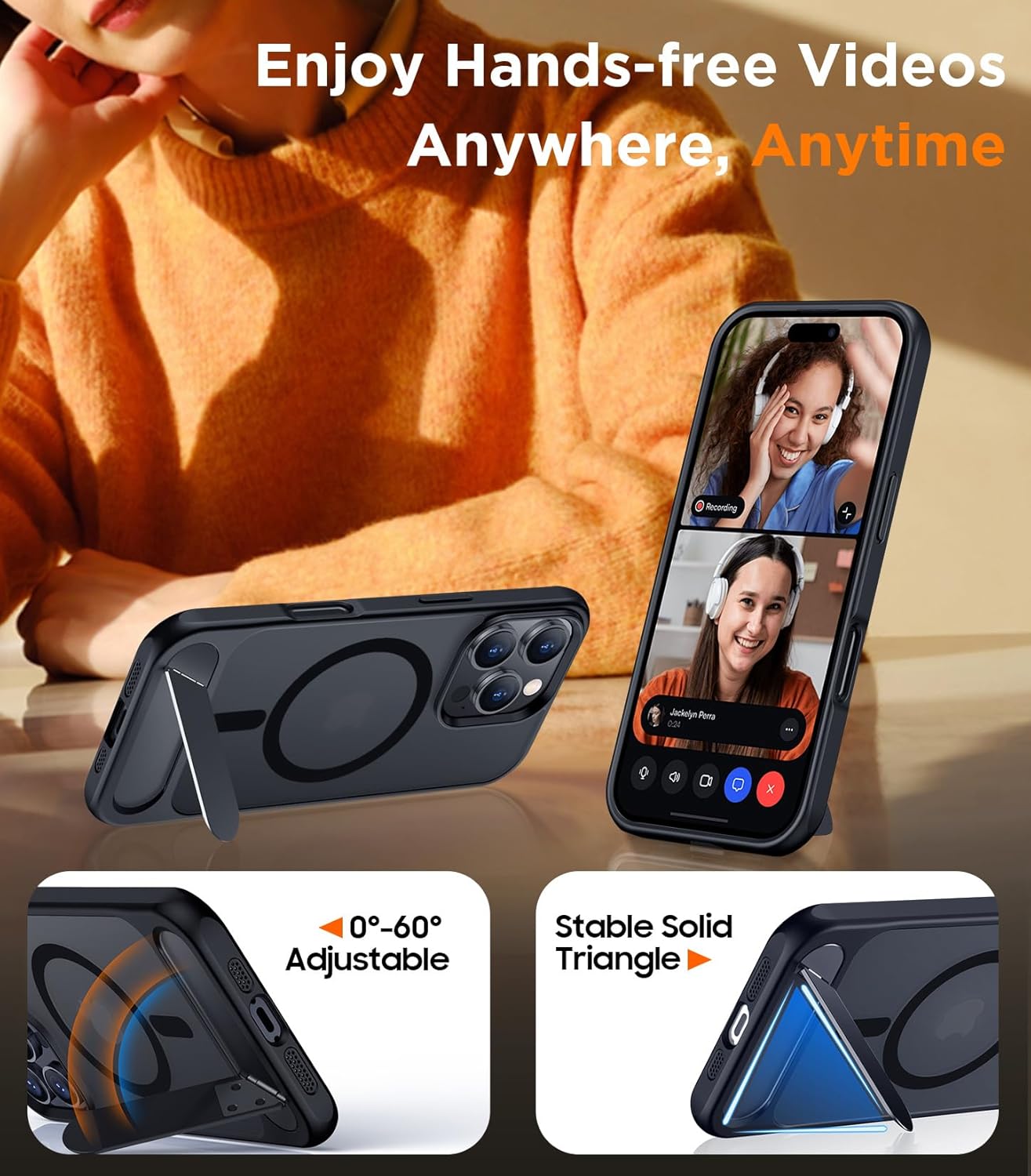 XG-Tech iPhone 14/13 Case With Kickstand photo 5