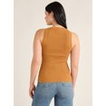thumbnail image 5 of Free Assembly Women’s Scallop Trim Sleeveless Sweater, Lightweight, Sizes XS-XXL, 5 of 5