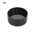 thumbnail image 3 of relayinert Black Air Fryer Replacement Basket - Convenient To Replace Durable And Reliable Compact 2.6L 1 Pc, 3 of 6