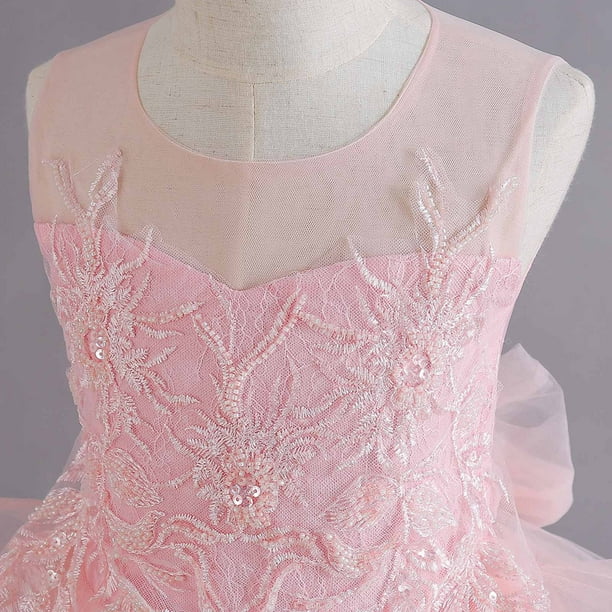 Herrnalise Girls Princess Dress Elegant Walk Show Performance