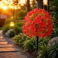 thumbnail image 5 of Artificial Flowers with Ground Spikes for Outdoor - UV-Resistant Fake Plants, No Fade Faux Plants for Porch, Garden, Yard & Patio Decor, 5 of 9