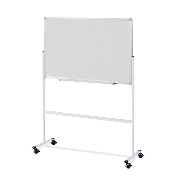 Mobile Dry Erase Board, Double Sided Whiteboard, Rolling Stand