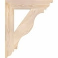 thumbnail image 4 of Ekena Millwork 3 1/2"W x 20"D x 24"H Balboa Traditional Smooth Bracket, Douglas Fir, 4 of 4