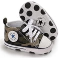 thumbnail image 3 of Gupgi Baby High Top Prewalker Soft Sole Anti Skid Pattern Printing Canvas Shoes, 3 of 3