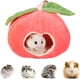 thumbnail image 1 of Pequeña casa de invierno para mascotas, nido para hámster con cojín extraíble, nidos suaves para ratas, cama para mascotas para conejillos de indias, erizos, ardillas, erizos y animales pequeños, 1 of 5
