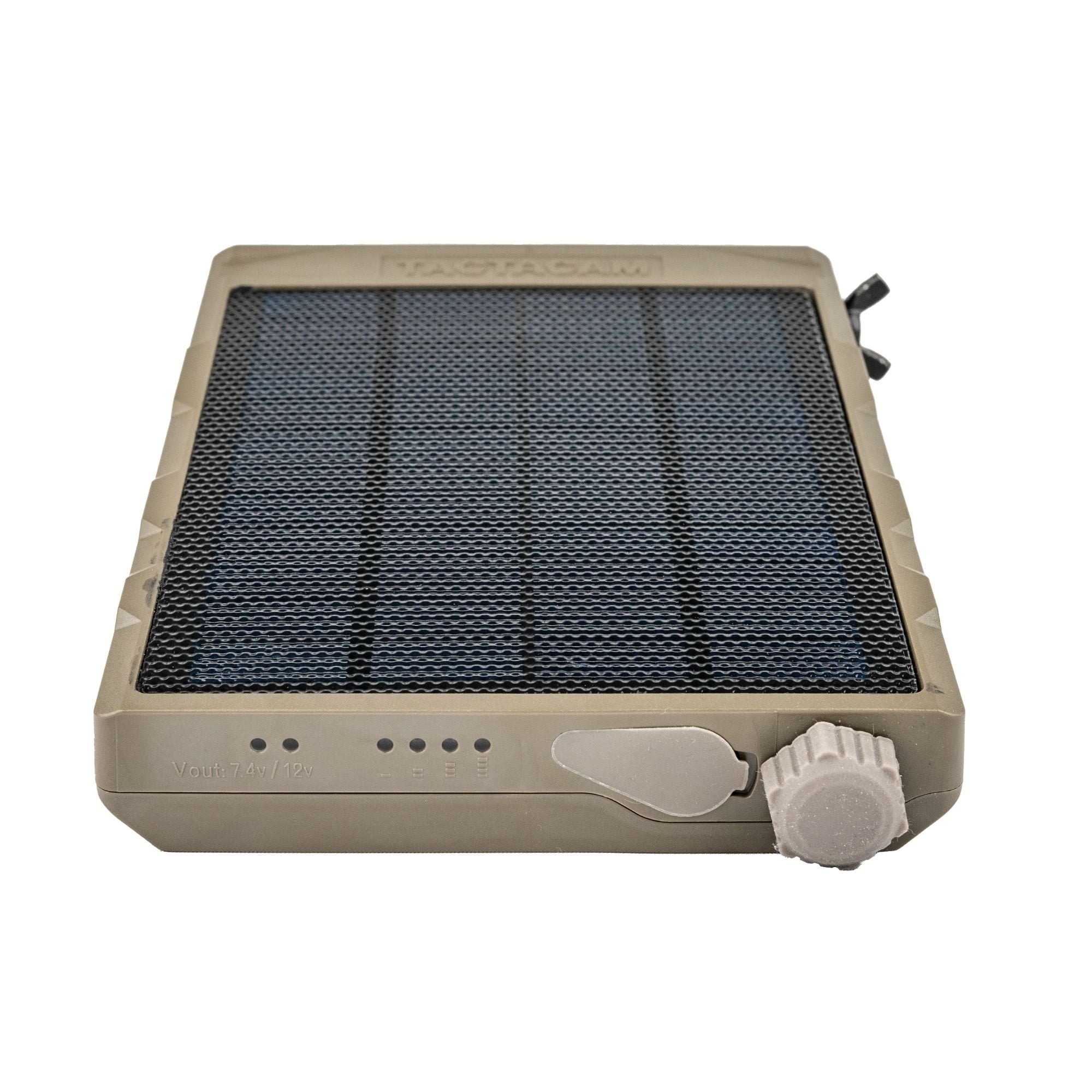Reveal by Tactacam External Solar Panel – 12V Solar Charger for Cellular Trail Cameras, Long-Lasting Power for Hunting & Remote Property Monitoring