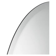 Better Bevel Frameless Oval Mirror, 24 x 36 Bathroom Wall Mirror w/Beveled Edge