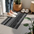 thumbnail image 4 of Bohemian Retro Floral Non-Slip Entryway Door Mat,Boho Indoor Decor Durable Low Plush Door Mat,Washable Welcome Rug for Patio Hallway Home Decor 16x24 Inches, 4 of 7