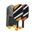 thumbnail image 2 of LOVIVER Professional Non-Slip Grip Pickleball Rackets with 4 Balls and Carrying Case for Black, 2 of 8