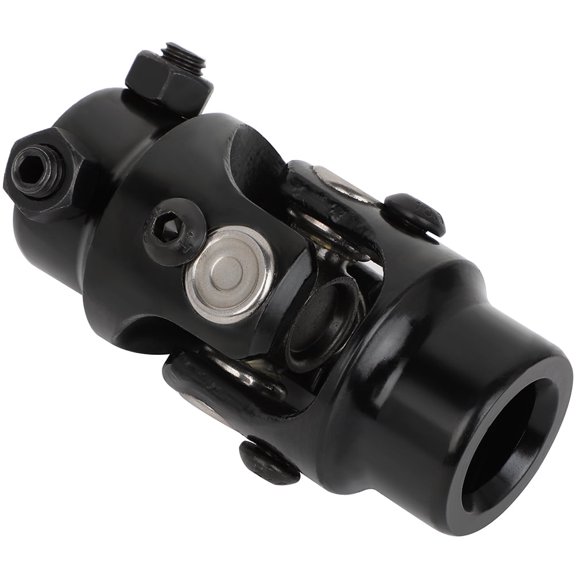 SCITOO Universal Steering U-Joints Shaft 3/4" Round x 3/4" DD Black 35 Degree
