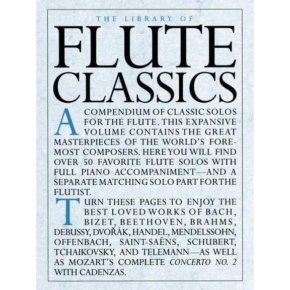Library of Series: The Library of Flute Classics (Other)