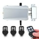 thumbnail image 1 of Cerradura electrónica con cerrojo, cerradura de puerta con Control remoto, antirrobo, seguridad para el hogar, cerradura de puerta oculta inteligente sin llave con 4 controles remotos, 1 of 6