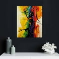 thumbnail image 4 of Creowell  Colorful Abstract Heart Oil Paintings on Canvas Wall Art Ready to Hang for Living Room Bedroom Home Office Decorations Stretched and Framed Artwork 16x20 in/12x16 in, 4 of 4