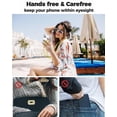 thumbnail image 4 of Compatible with iPhone 15 Pro Max Case Clear Cute Giltter iPhone 15 Pro Max Phone Case for Women Girls Transparent TPU Bumper Cases with Lanyard Strap (Yellow), 4 of 7