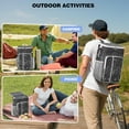thumbnail image 4 of Steampunk Cooler Backpack - Insulated Soft Cooler Bag with Cosmic Art & Astronomical Map Print, 20L Capacity for Outdoor, Travel, Work, 4 of 6
