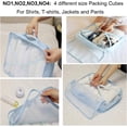 thumbnail image 3 of Travel Packing Cubes 8 count Set, Luggage Packing Organizers with Shoe Bag and Toiletry Bag, 3 of 6