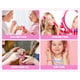 thumbnail image 4 of Juguete de mesa de maquillaje para niños pequeños con espejo y silla para niñas, 4 of 6