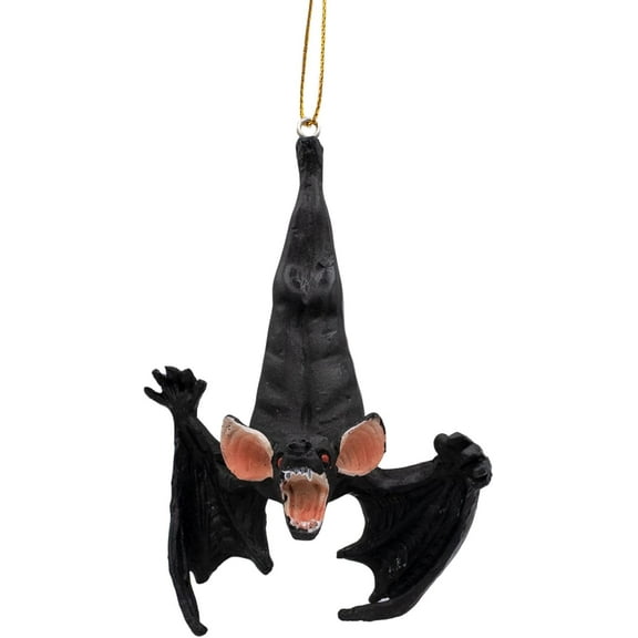 Halloween Scary Black Bat Christmas Tree Spooky Ornament