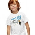 thumbnail image 2 of Looney Tunes Happy New Year Doc Bugs Bunny Kids T Shirt for Youth Toddler Boys and Girls, 2 of 5