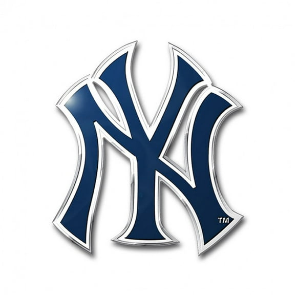 New York Yankees Emblème Auto Couleur