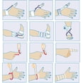 thumbnail image 4 of EcoNesxp Multifunctional elastic bandage clip bandage wrap clip elastic metal clip 10 pieces elastic bandage clip bandage wrap clip elastic metal clip creative replaceable wrap clip suitable for vari, 4 of 5