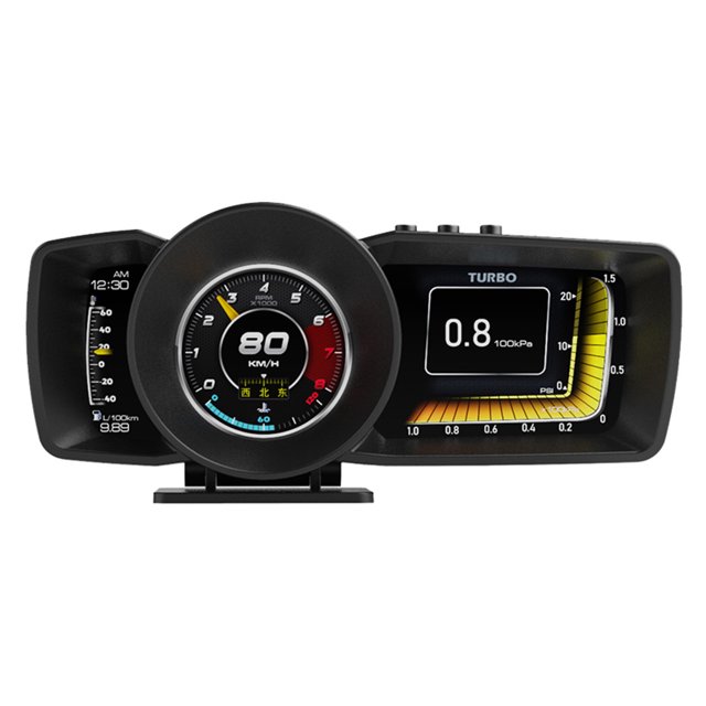 Pantalla Frontal Del Tablero Hud Del Automóvil Tmvgtek Accesorios para autos y motos