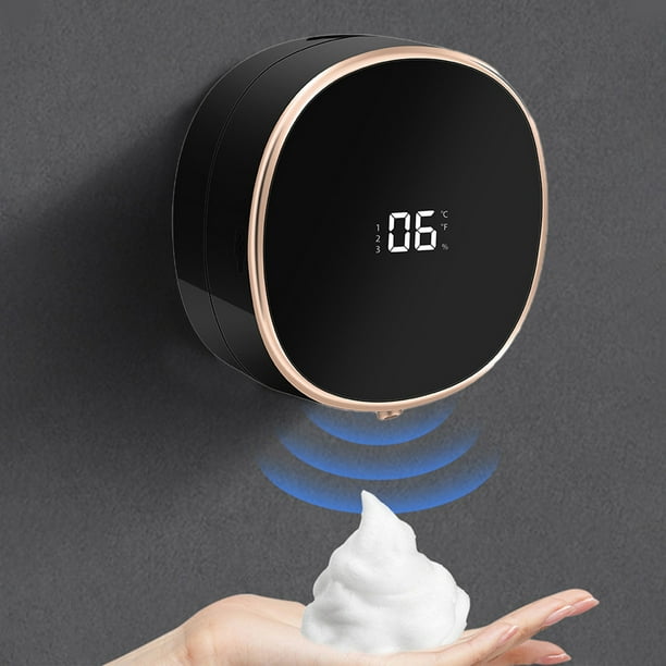 Dispensador Automático de Líquido para Pared con Sensor Automático de Jabón de Manos