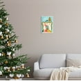 thumbnail image 2 of Stupell Industries Whimsical Fireplace Merry Christmas Graphic Art Unframed Art Print Wall Art, Design by Kristina Hultkrantz, 2 of 6