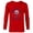 New Red, variant on Disney The Nightmare Before Christmas Pumpkin King Mystic - Long Sleeve T-Shirt for Men - Customized-White