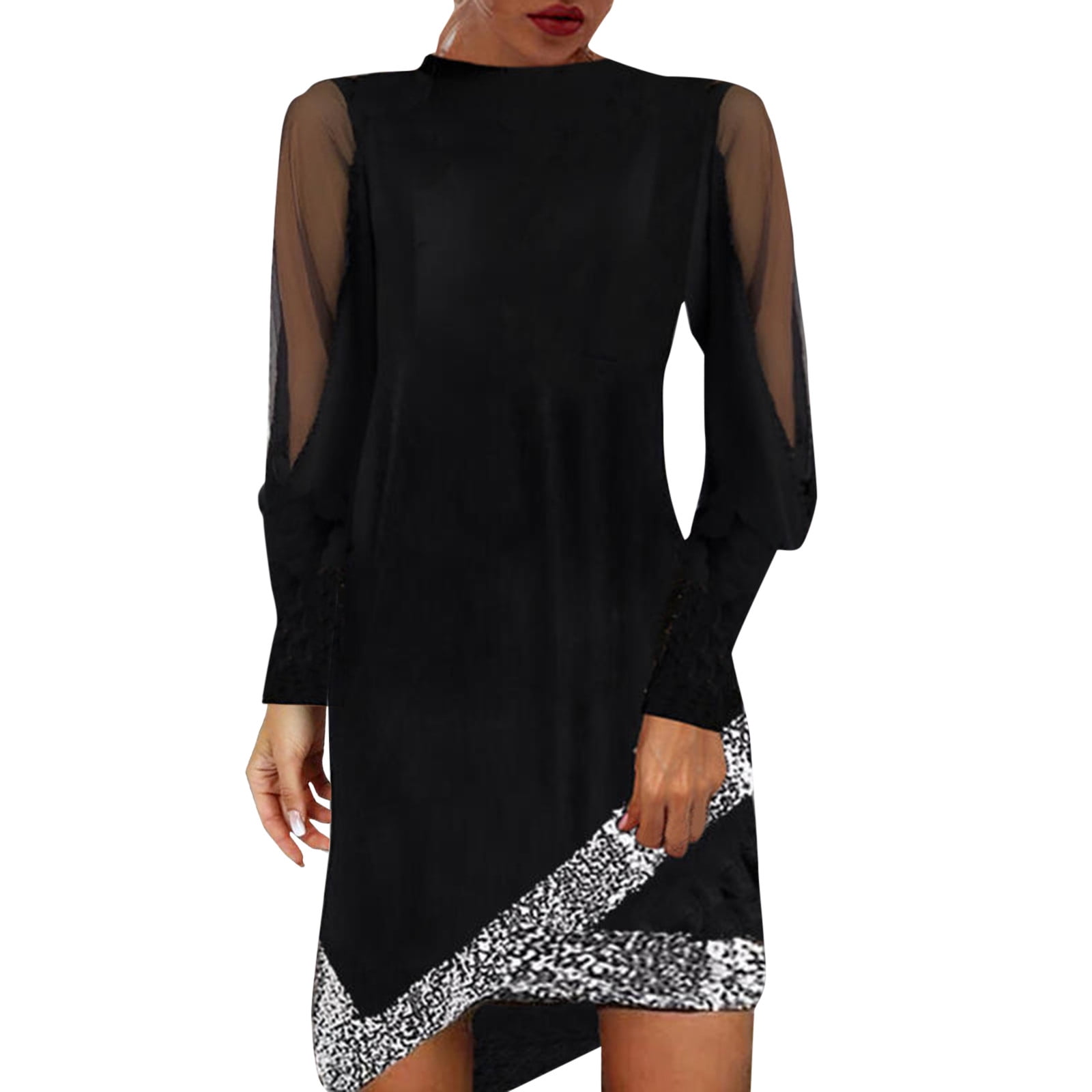 all black dress White House Black Market Dresses