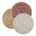 thumbnail image 4 of Fennco Styles Goa Collection Contemporary Pearl Glass Beaded 14 x 14 Inch Place Mat â€“ Variety Color Placemat for Banquets, Family Gathering, Special Events and Home DÃ©cor, 4 of 5