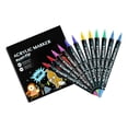 thumbnail image 1 of TIELUTT 12 Colors Markers Pens Markers Drawing Crafts Art Supplies For Girls Boys Teens Birthday Christmas Stocking Stuffers Small Agenda Pens Ink for Pen Ballpoint Gel Pens Colors B2p Pens Wooden Pe, 1 of 2
