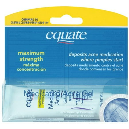 Equate: Maximum Strength Medicated Acne Gel, 1 oz