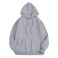 thumbnail image 5 of SIYUDAN Womens Sweatshirt Hoodies Christian Sweatshirts Letter Print Christian Sweatshirt Oversized Pullover Hoodies Fall Basics Street Style Clothes, 5 of 5
