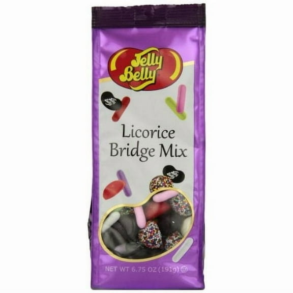 Jelly Belly Gift Bag, Licorice Bridge Mix, 6.75 oz.