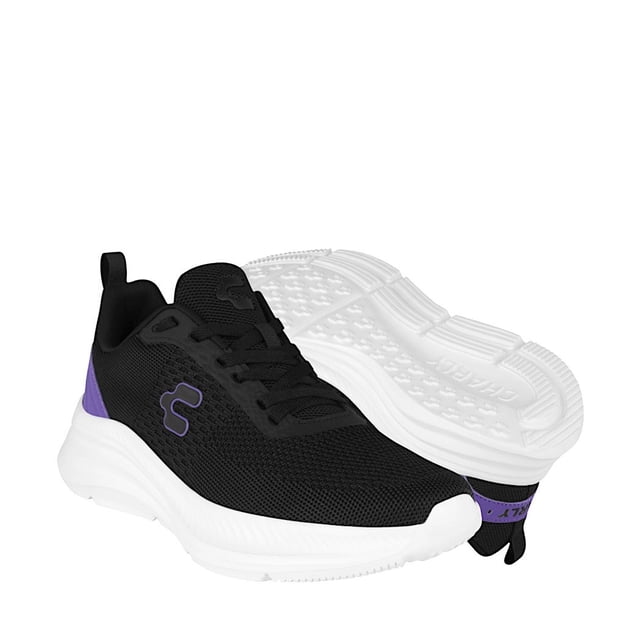 TENIS DAMA CHARLY 1059303 TEXTIL NEGRO Charly 1059303