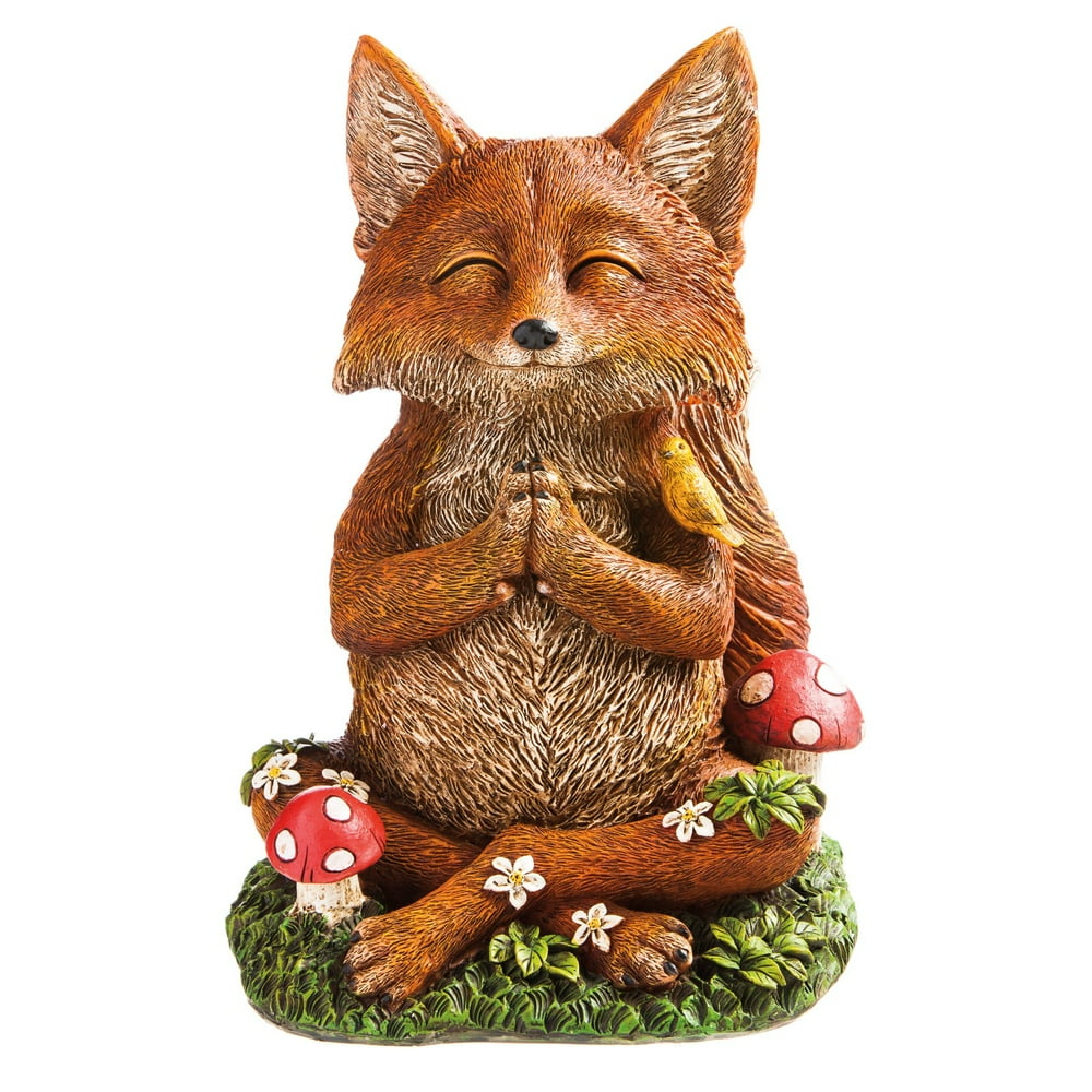 Evergreen Enterprises Zen Fox Garden Statue
