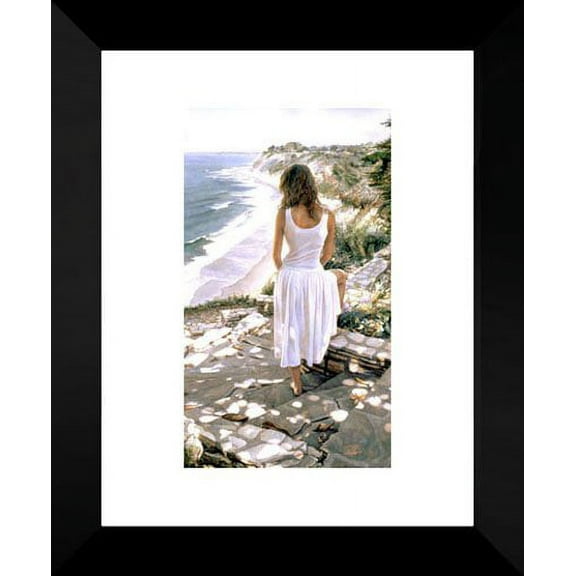 Coastline 20x24 Framed Art Print by Hanks, Steve