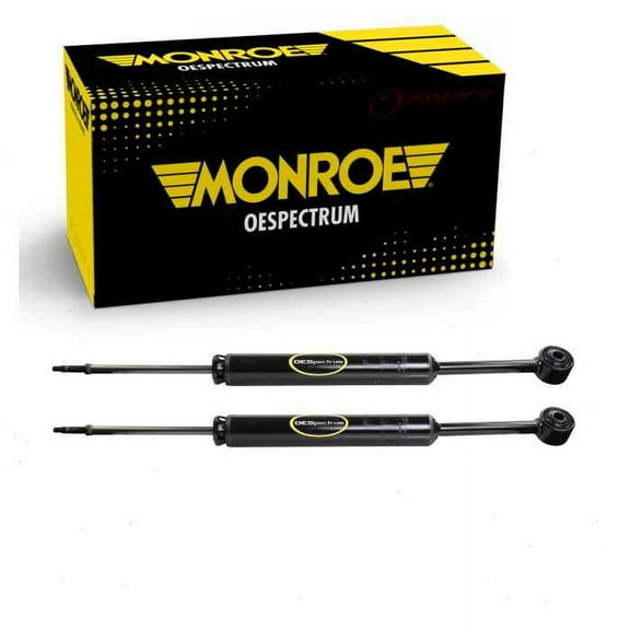 2 pc Rear Shock Absorbers compatible with Jeep Cherokee 2014-2018