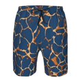 thumbnail image 3 of Balery Giraffe Skin Traje de Baño Estilo Hawaiano para Hombre, Shorts de Secado Rápido con Bolsillos-Medium, 3 of 6