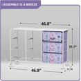 thumbnail image 3 of LLisha Kids Dresser with 9 Drawers - Storage Unit Organizer Chest for Clothes - Bedroom, Kids Room, Nursery, & Closet, 3 of 12