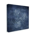 thumbnail image 4 of Stupell Industries Blue Celtic Raven Pattern Abstract Painting Gallery Wrapped Canvas Art Print Wall Art, 36 x 36, 4 of 8