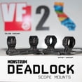 thumbnail image 5 of Monstrum Deadlock Series Dual Ring Scope Mount | Inline Rings | 34 mm Diameter, 5 of 5