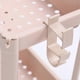 thumbnail image 2 of Bathroom Floor Storage Shelf Multifunctional Multi Layer Stable Durable Freestanding Corner Rack Shelves Beige 2 Layers, 2 of 4