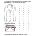 thumbnail image 5 of Stylish 2pc. Men's Regular Fit Dress Suit with 1 Free Pair of Socks - Khaki 50L, 5 of 5