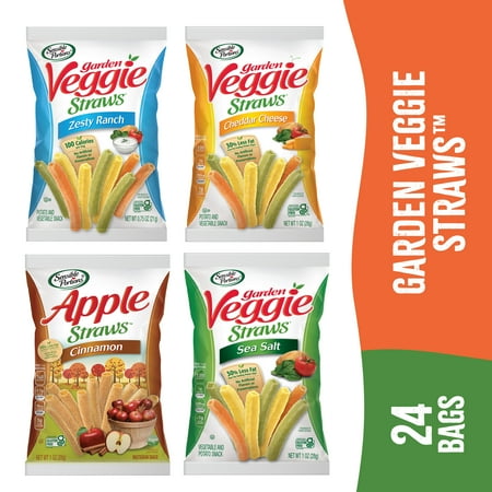 Sensible Portions Gluten-Free Garden Veggie Straws 1 oz Variety Mix (24 Count)
