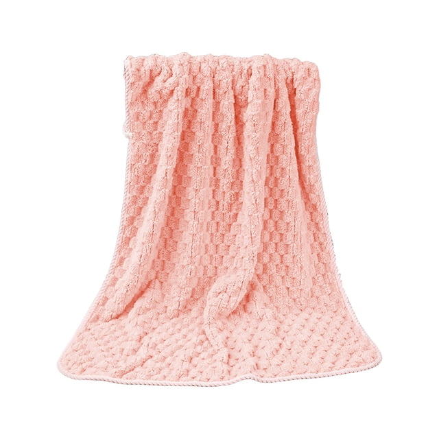 Yhmxh Decoración del baño Toalla de baño de vellón grueso para uso doméstico, suave y absorbente para adultos, de secado rápido, para ducharse y sin caída del cabello.