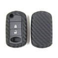 thumbnail image 3 of AMERTEER Carbon Fiber Texture Car Key Cover Fob Soft Shell Protector Case for Land Rover, 3 of 6